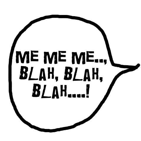 Me me me, blah,blah,blah… – All.Authentic.Me
